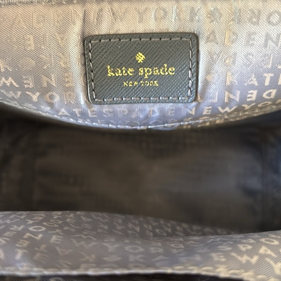 Kate Spade Gray Nylon Backpack Gold Hardware - Picture 10 of 12